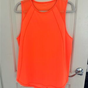 Lululemon Athletica Vibrant Orange Tank Top